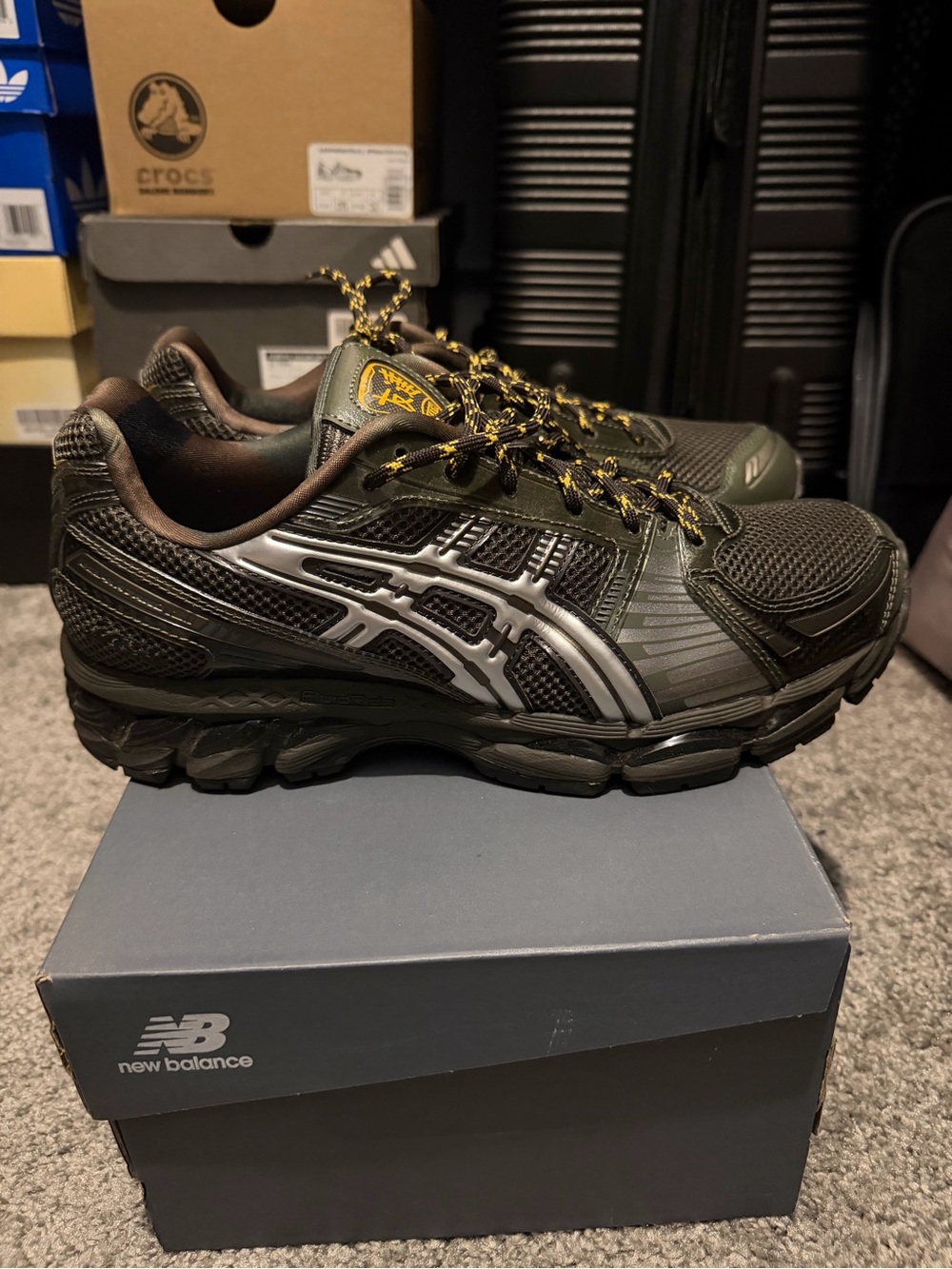 Asics Kith Gel Kayano 12.1 LT. Guile Capcom sz 9 men’s